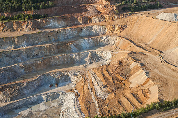 istock aerial view of rock quarry 503813070