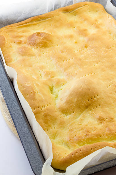 istock Focaccia baked in the oven 503817504