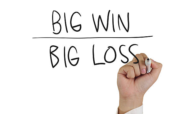 istock Big Win or Big Loss, Concept Typography 503818456