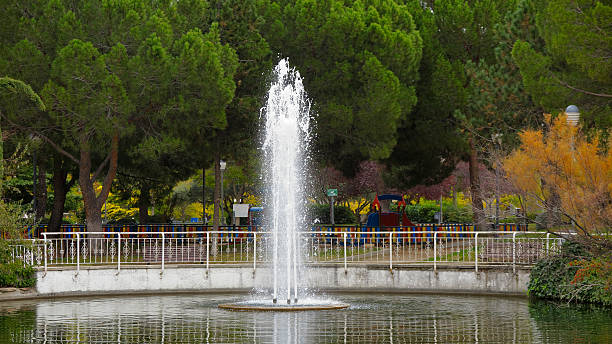 istock the fountain in the pond 503819312