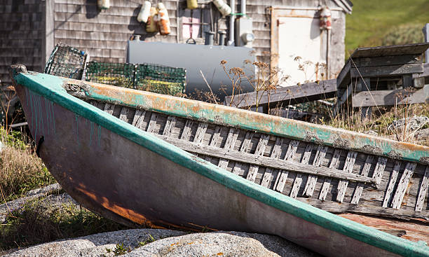 istock abandon wooden boat 503819400