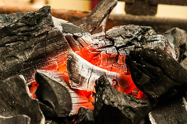 istock Decaying coals for cooking and a background 503832771