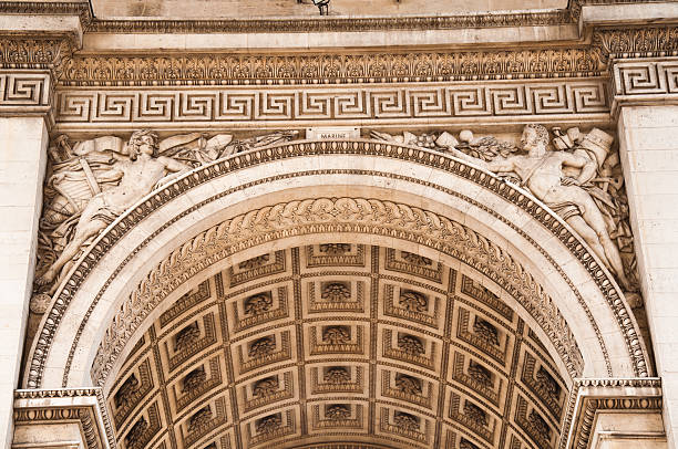 istock Arc de Triomphe (arch of triumph) in Paris France 503832925