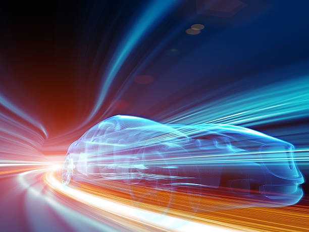 istock Urban highway traffic at night 503838512
