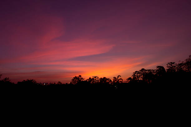 istock Bright orange and yellow colors sunset sky 503838785