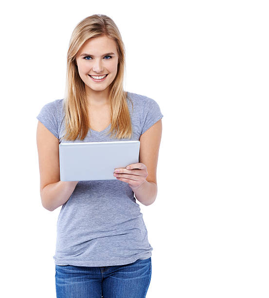 istock The queen of social networking 503840047