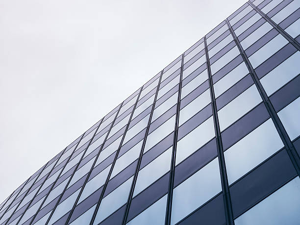 istock Architecture detail Modern Glass facade Background 503844688