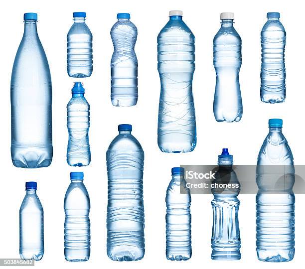 Plastic Bottles Stock Photo - Download Image Now - Bottle, Plastic, Transparent