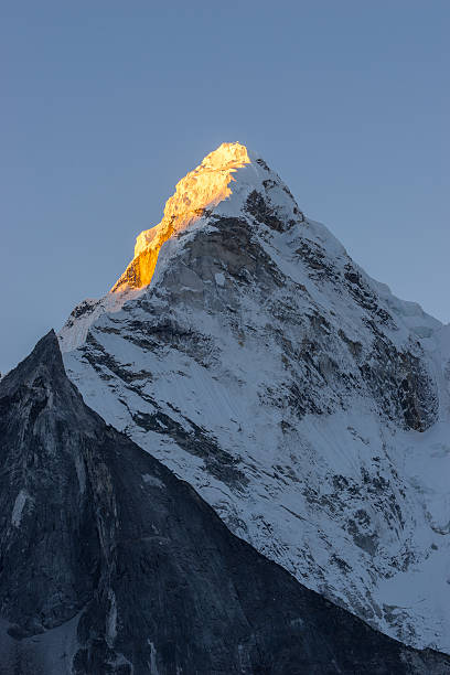 istock Ama Dablam mountain peak in the morning 503847550