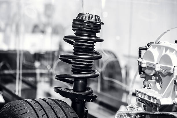 Suspension System Suspension SystemSuspension System shock absorber stock pictures, royalty-free photos & images