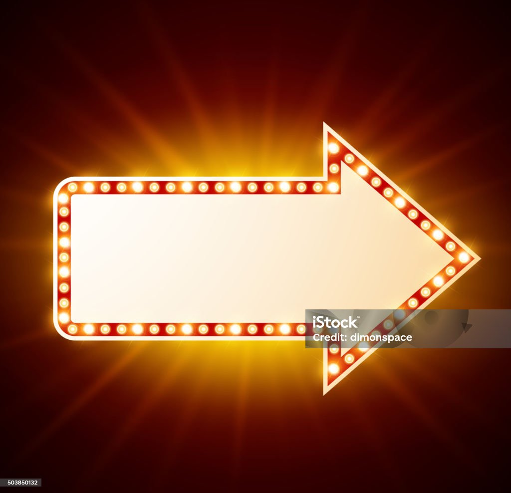 Retro Pointer Luxurious Retro Pointer Stock Illustration - Download Image Now - Arrow ...
