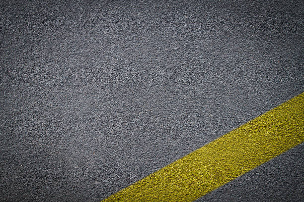istock Asphalt road texture,yellow line on road 503861200