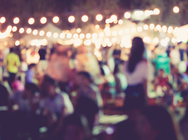 istock Festival Event Party with People Blurred Background 503861716