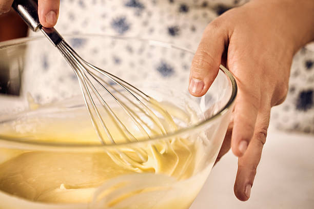 istock Preparing Cake Batter In a Glass Bowl 503861852