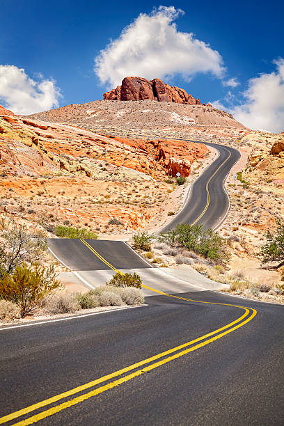 istock Photo of an endless winding road 503865334