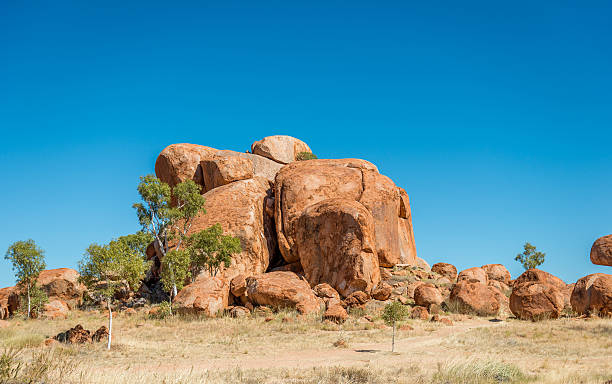 Devils Marbles, Northern Territory stock photo