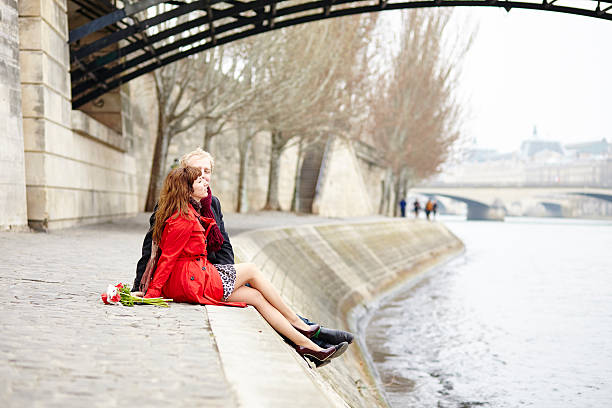 istock Romantic couple in love having a date 503866136