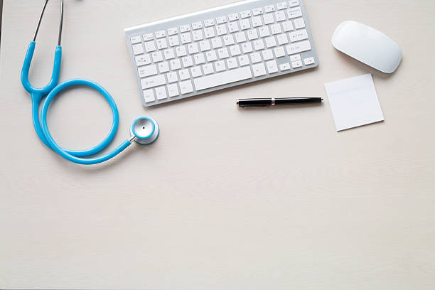 istock Stethoscope in doctors desk 503867674