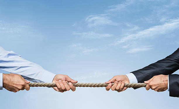 istock Tug of war 503870180