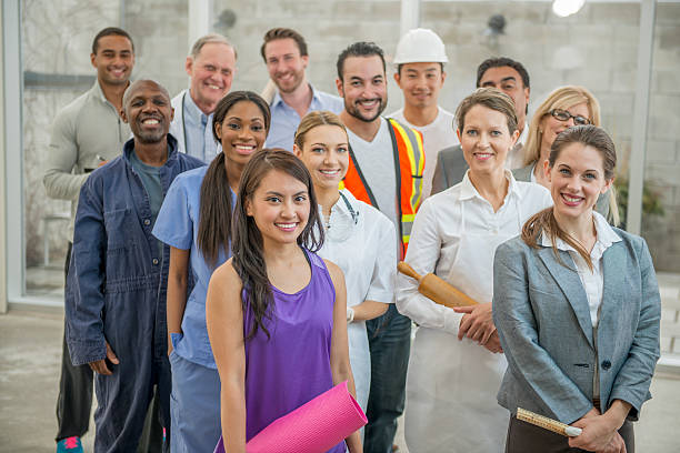 istock Group of Several Types of Business Professionals 503870752