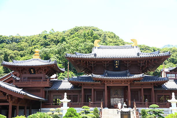 istock Chi Lin Nunnery in Hong Kong 503886706