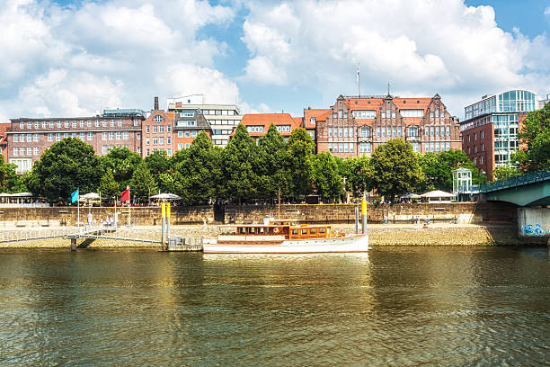 Cityscape of  Bremen Cityscape of Bremen essen germany stock pictures, royalty-free photos & images