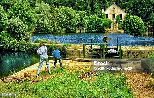 Canal Stock Photo - Download Image Now - Nantes, Bicycle, Brest - Brittany