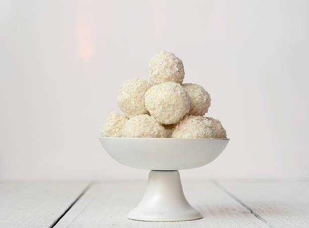 istock Coconut snowball truffles 503888468