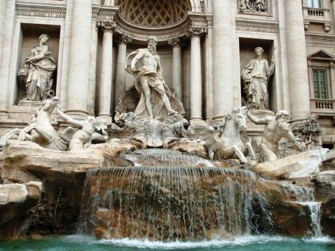 Trevi fountain