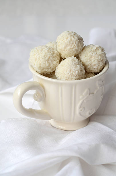 istock Coconut snowball truffles 503888618