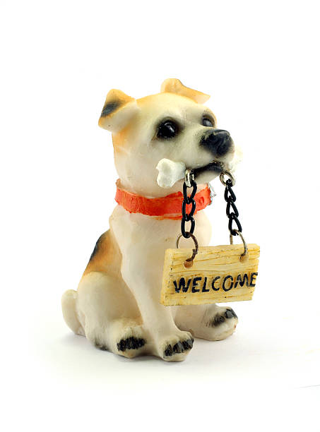 istock Statue of a dog sitting 503889199