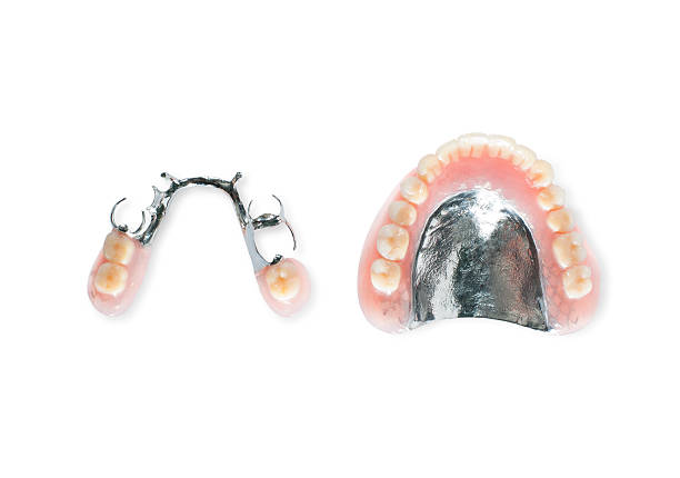 istock Studio shot of dentures 503889399
