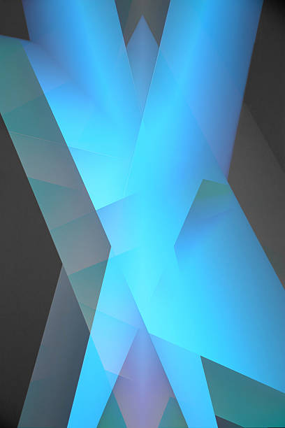 istock Luminous double exposure close-up of quartz crystal 503889448
