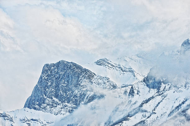 istock Icy mountains Banff area, British Columbia 503889882
