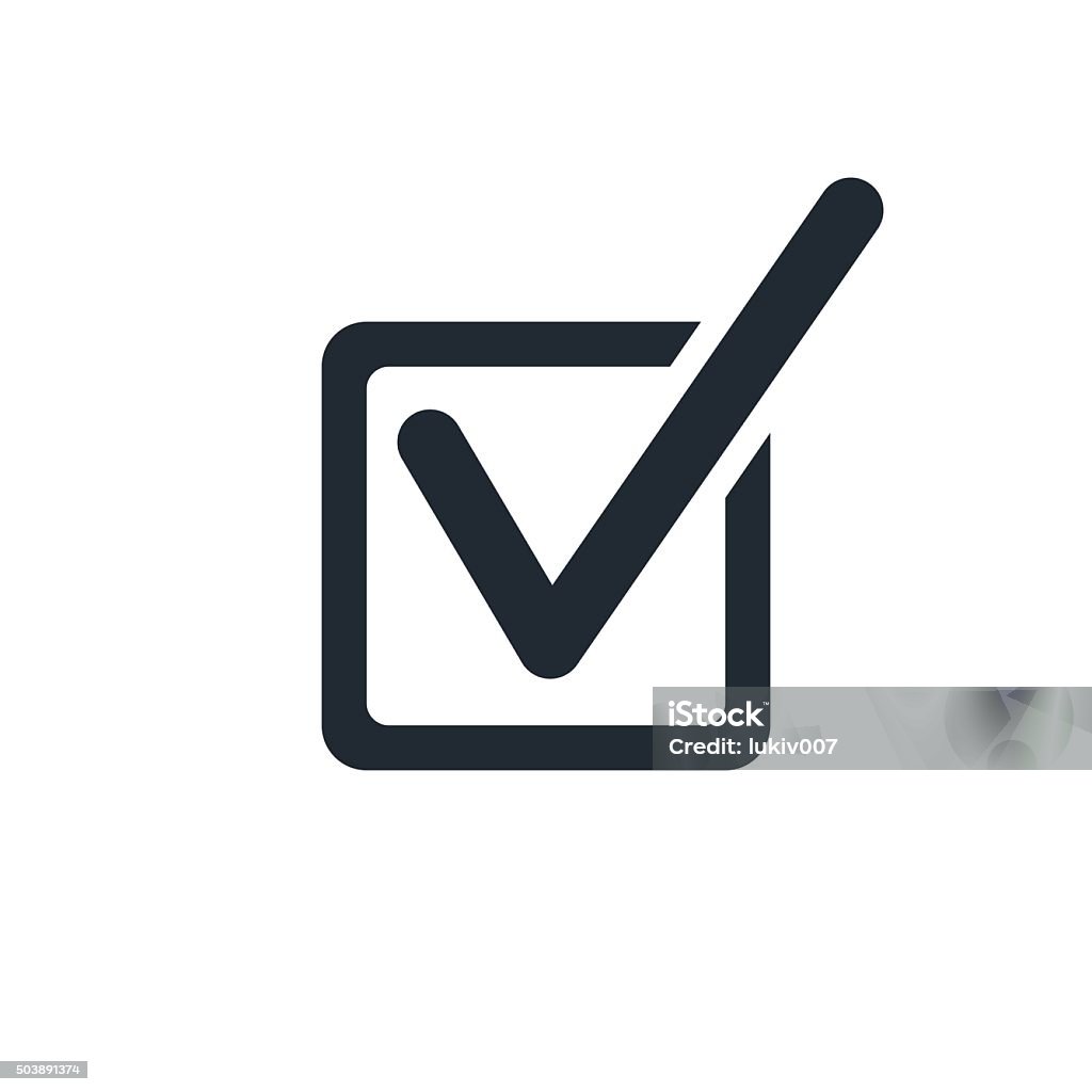 chek mark check mark icon Check Mark stock vector