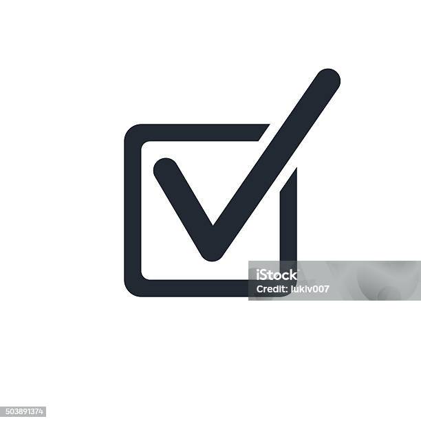 Chek Mark Stock Illustration - Download Image Now - Check Mark, Checkbox, Choice