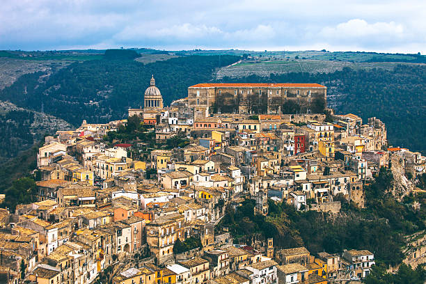 istock Sicilian town, Ragusa. 503891404