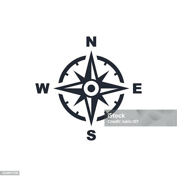 Compass Vecteurs libres de droits et plus d'images vectorielles de Rose des vents - Rose des vents, Vectoriel, Nord