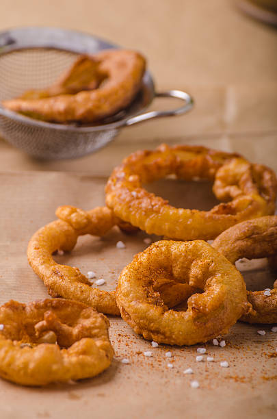 istock Onion rings with chili on top 503893530