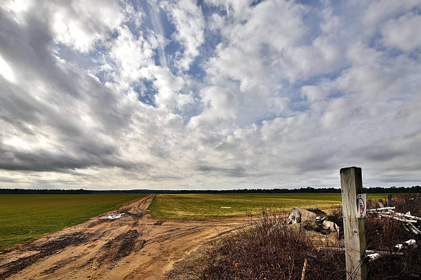 istock Cloudy Sky Over Turf Farm Maine 503895126