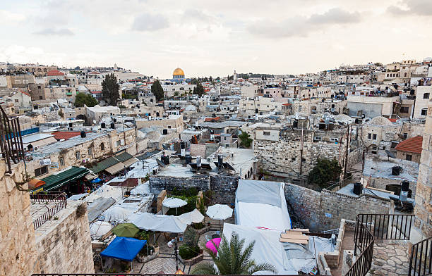 istock View  Damascus gate to Jerusalem Old Town. Israel. 503896424