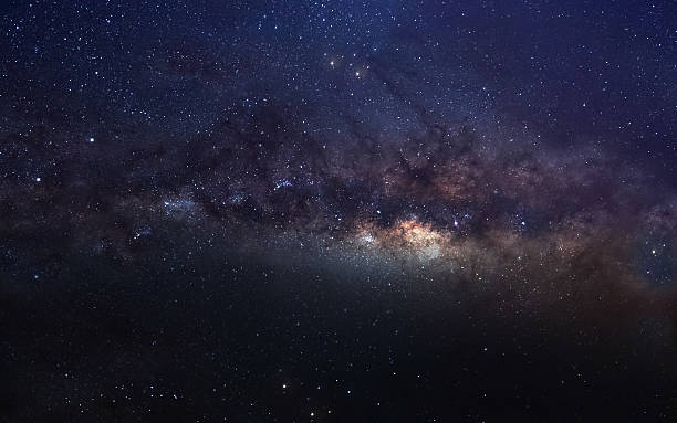 istock Infinite space background with milky way. This image elements furnished 503913144