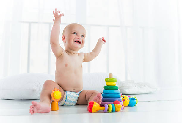 istock Baby in light room 503916339