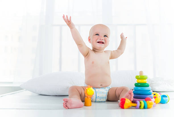 istock Baby in light room 503916409