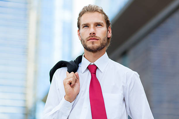 istock Handsome businessman in front of his office building 503916566