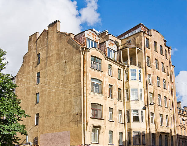 istock Old brick living house 503917331