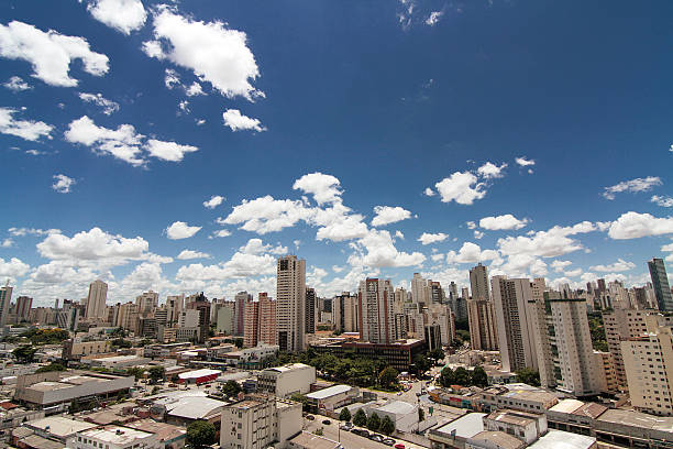 Aerial view of Goiânia in Brazil, South America Goiânia is the capital of the Brazilian state Goiás. Located in the Center-West of the country  goias photos stock pictures, royalty-free photos & images