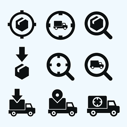 Icon set about the concept 