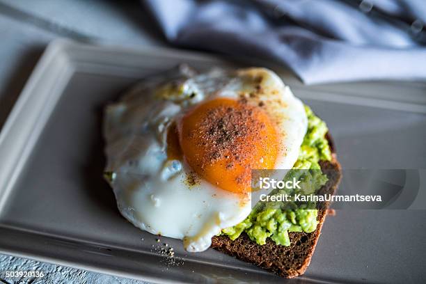 Avocado Toast Stock Photo - Download Image Now - Avocado, Bread, Breakfast