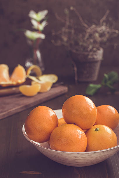 istock Bowl of tangerines 503920606